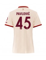 Bayern Munich Aleksandar Pavlovic #45 Alternativní Dres pro Dámské 2024-25 Krátký Rukáv